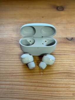 Sony WF-1000XM5 White Biele Earbuds Headphones Slúchadla