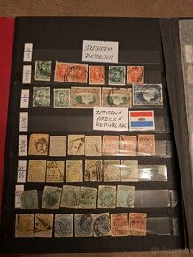 Staré poštové známky - mix svet