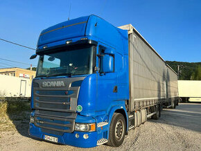 Scania R 410 Streamline + Príves Panav tandem sup.38pal