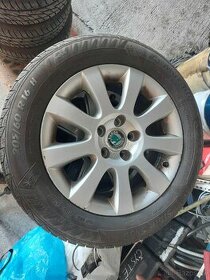 Predám originál Škoda kolesá R16 5x112 zimné pneu 205/60 R16 - 1