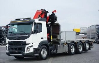 9060 - Volvo FMX 540 - 8x4 - Valník + HR-FASSI F295 – EURO 6