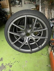 Predám letné pneu na diskoch 20 Z perf   BMW F30F31F32 - 1