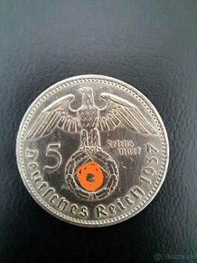 Strieborne mince Tretia ríša - 1