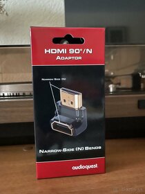 Predám Audioquest HDMI uhlovú prípojku