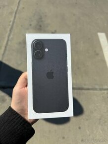 Predám Apple iPhone 16 128GB Black nový Zabaleny