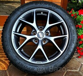 alu R17 5x120 zn. BBS, senzory, zimné pneu 225/50, BMW 3 - 1