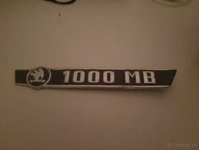 Znak Škoda 1000mb