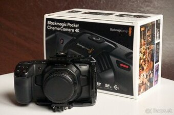 Blackmagic pocket cinema 4K a prislusenstvo