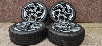 ALU Borbet 5x110 a letné Maxxis 205/50 R17 - 1