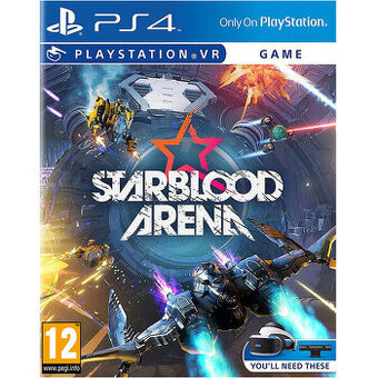 Predám originál novú hru STARBLOOD ARENA VR na : PS4 PS5