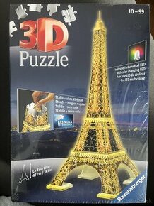 3D LED puzzle Eiffelova veža