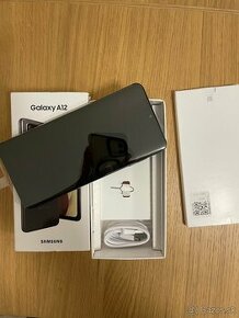 Samsung Galaxy A12 4GB/128GB Black TOP stav - 1