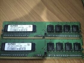 1×1 GB DDR2 RAM