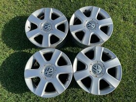 Predám hliníkové disky 5x112 R16 original VW Touran - 1