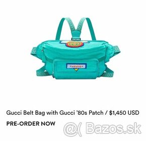 Cross bag /belt bag /  ľadvinka pre panov Gucci