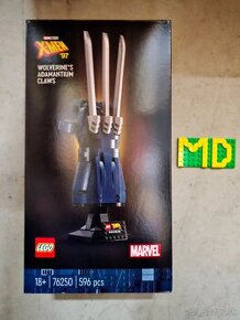 LEGO 76250 Wolverinove adamantiové pazúry - Marvel