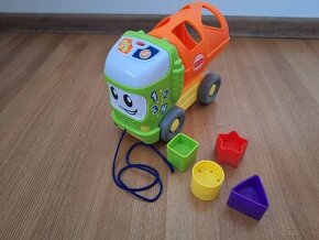 Fisher price - hudobné autíčko kamión