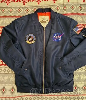 Alpha Industries MA-1VF NASA rep blue