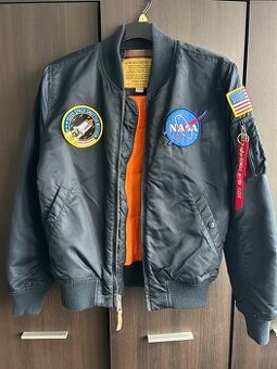 Alpha Industries MA-1VF NASA rep blue