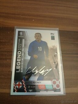 Futbalové kartičky TOPPS MATCH ATTAX EURO 2024-LEGEND SIGNAT