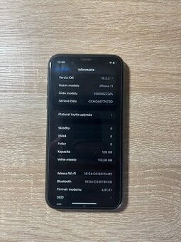 Predám iPhone 11 128GB Black