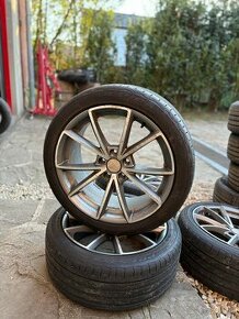 5x112 r18 Audi rs style + pneu - 1