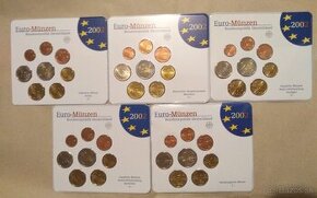 Nemecko Euro sety BU alebo Proof 2002 a 2003