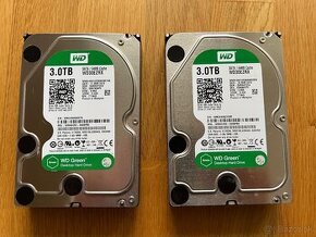 P: Western Digital Green 3TB 3,5" SATA