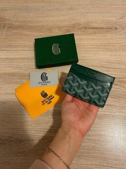 Goyard cardholder /peňaženka - zelený (GO8)