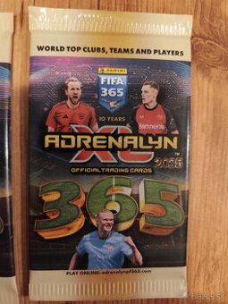 Futbalové kartičky Fifa 365 2025 .- balíčky