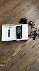 MAXCOM MM724 black, mobil, tlačidlový telefón