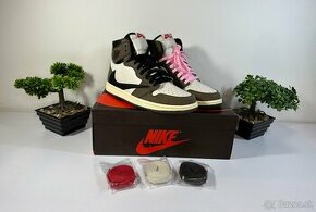 Nike x Travis Scott Air Jordan 1 leather - 1