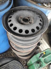 6x Plechové disky OPEL 14x5 1/2 JH2 ET49 - 4X100 R14