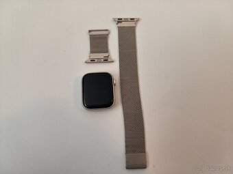 apple watch 9 41mm Gold / Batéria 100%