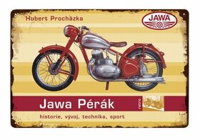 cedule plechová - Jawa Pérák - 1