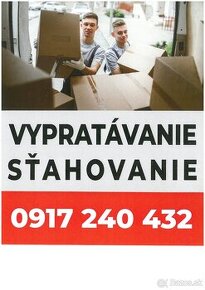 VYPRATÁVANIE SŤAHOVANIE