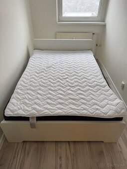 Ikea posteľ Askwoll 140x200 s matracom