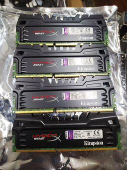 DDR3 16GB /4x 4GB/ 1600 Kingston HyperX BEAST