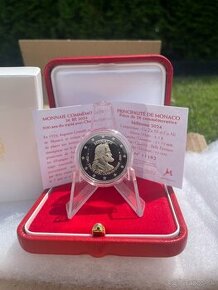 Monako 2024 pamätná 2€ minca PROOF