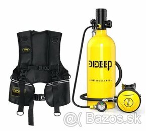 Scuba na potápanie,2L,25-35 min,vesta k flasi - 1