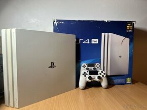 playstation 4 pro glancier white - 1