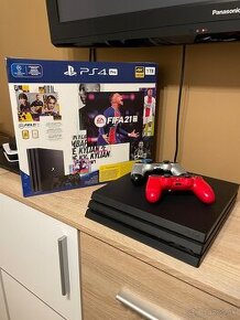 PS4 Pro 1TB + 2 ovládače