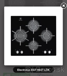 Predám plynovú varnú dosku Elektrolux
