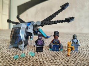 Lego AGENGERS 76186 Black Panther a dračie lietadlo - 1