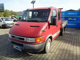 IVECO DAILY 7 MÍST DVOJKABINA VALNÍK 2.8TD