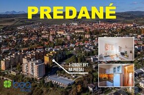 PREDANÝ: 1-izb. zrenovovaný byt s lodžiou, Levoča