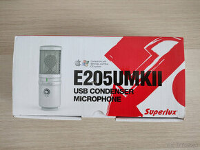 Kondenzátorový USB mikrofón Superlux E205UMKII - 1