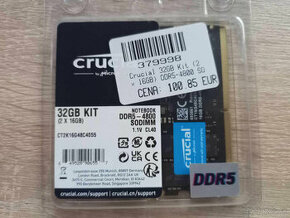 Crucial 32GB kit DDR5 SO-DIMM