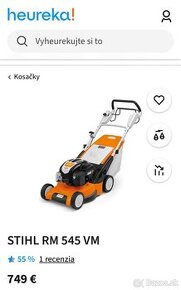 Predám STIHL RM 545 VM nova nepouzita len rozbalena - 1