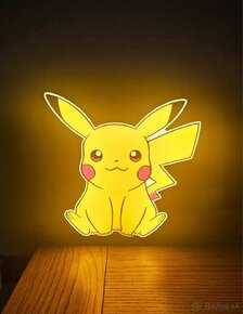 Lightboxy Pikachu (podsvietený obrázok)